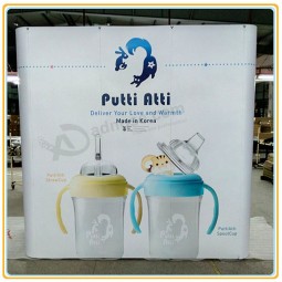 Factory direct sale top high quality PVC Printing Portable Display Booth (8FT 3*3)