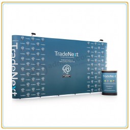 Factory direct wholesale top high quality Aluminum Portable Magnetic Floating Pop up Display (10FT Straight)