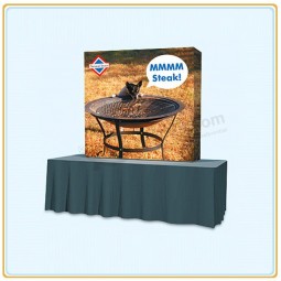 Factory direct wholesale top high quality Indoor Portable Display Stand with Fabric Graphic