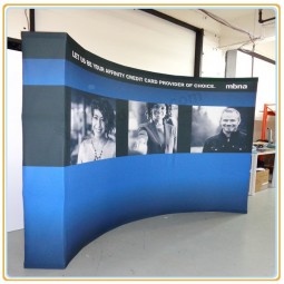 Factory direct customized hot sale Big Fabric Pop-up Walls Tradeshow Backdrop Wall Stand (10FT)