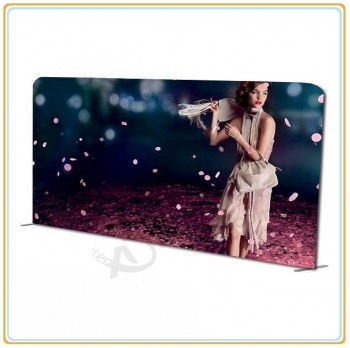 Factory direct sale high quality 20ft Straight Background Wall Display with Aluminum Tubes