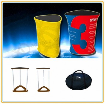Factory direct sale high quality Promotional Portable Exhibition Counter Display Sign Banner Stand