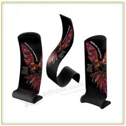 Factory direct sale high quality Floor Stand Snake Banner Stand for Easy Advertising