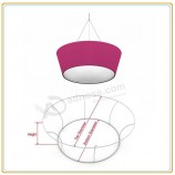 Wholesale customized top quality 15ft Tapered Circular Hanging Signs