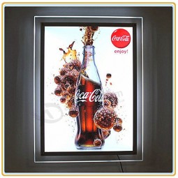 Wholesale customized top quality New Wall-Mounted A1 Crystal LED Light Box
