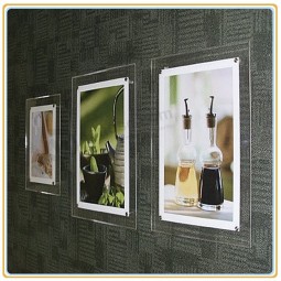 Wholesale customized top quality Wall Mounted Poster Crystal Light Box