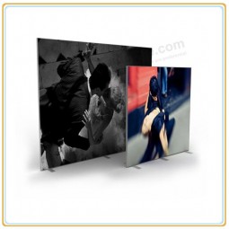 Wholesale customized top quality Stylish Free Standing Fabric Light Box with Support Feet