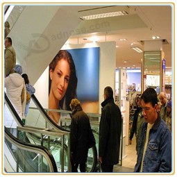 Wholesale customized top quality Large Format 120*240cm Wall Decoration Light Box with Fabric Image