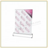 Wholesale customized high quality A4 Desktop Roll up Banner Stand