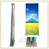 Wholesale customized high quality 200*85cm Double Sided Advertising Banner Stand