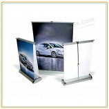 Wholesale customized high quality Counter A3 Mini Retractable Banner Stand