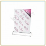 Wholesale customized high quality A4 Desktop Roll up Banner Stand