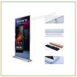 Wholesale customized high quality 85*200cm Advertising Poster Display Stand/Banner Stand