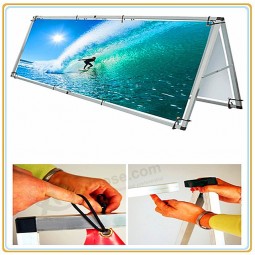 Wholesale customized high quality Outdoor Banner Stand/Monsoon Banner Frame (80*200cm)