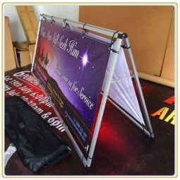 Wholesale customized high quality Monsoon Double Sided Outdoor Banner a Frame Display Hardware (80*200cm)