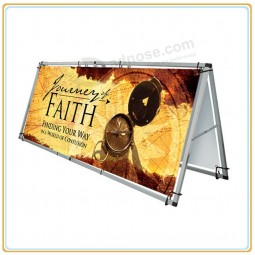 Wholesale customized high quality Metal Frame Inserted Poster Display Stand, a Frame Sign (100*250cm)