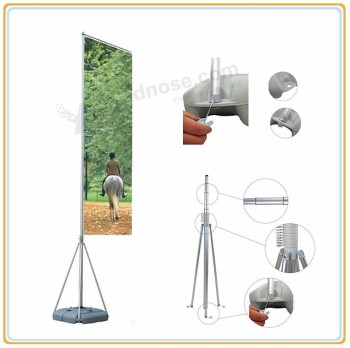 Factory direct wholesale customize top quality 5m Flag Pole Display Stand for Beach, Display Exhibition, Promotion