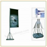 Factory direct wholesale customize top quality 5m Banner Flag Stand with Telescopic Poles
