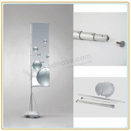 Factory direct wholesale customize top quality 4m Telescopic Aluminium Flagpole Banner Stand