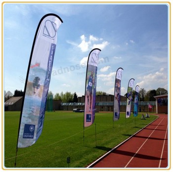 Factory direct wholesale customize top quality Sports Event Banner Display/Advertising Flag Banner Stand (5.5m)