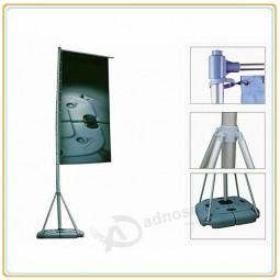 Wholesale customized high-end 5m Banner Flag Stand with Telescopic Poles