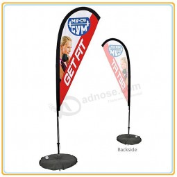 Wholesale customized high-end Flying Banner/Display Outdoor Advertising Beach Banner Flag Wholesales (3.5m)