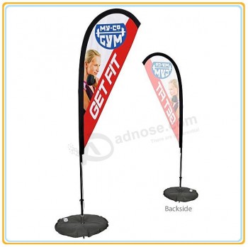 Wholesale customized high-end Flying Banner/Display Outdoor Advertising Beach Banner Flag Wholesales (3.5m)