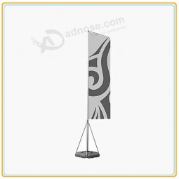 Wholesale customized high-end Adjustable Flag Pole Display/ Telescopic Flying Banner (7m)