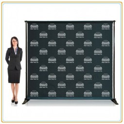 Factory direct wholesale customize top quality Portable Poster Banner Display Stand with Telescopic Poles