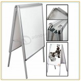Factory direct wholesale customize top quality Double Snap Frame Poster Holder/Poster Display Stand with your logo