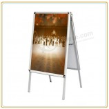 Factory direct wholesale customize top quality 32mm Aluminum Poster Display A1 a-Board Sign Poster Holder with your logo