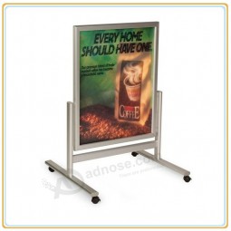 Factory direct wholesale customize top quality Mobile Aluminum Poster Board a Frame Outdoor Display Stand (E06P9)