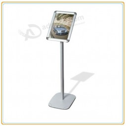 Factory direct wholesale customize top quality Aluminum Snap Frame Shopping Mall a Board Poster Stand (A3)