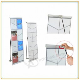 Factory direct wholesale customize top quality Mesh Folding Brochure Rack with 8 A4 Net Holders