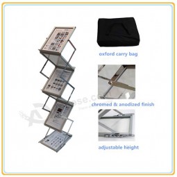 Factory direct wholesale customize top quality Premium Portable A3 Brochure Holder / Literature Display Stand