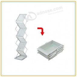 Factory direct wholesale customize top quality A3 Portable Brochure Stand/Brochure Holder