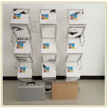 Factory direct wholesale customize top quality Folding Acrylic Magazine Display Stand Leaflet Holder Rack (A3)