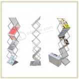 Factory direct wholesale customize top quality Strong and Stable Acrylic Display Rack with Aluminum Case (E07B4)