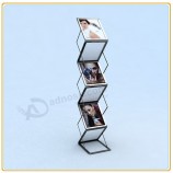 Factory direct wholesale customize top quality Books & Magazine Display Rack (E07B4)