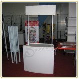 Factory direct wholesale customize top quality Outdoor Display PVC Plastic Promotional Counter