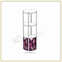 Wholesale customized high quality Portable Collapsible Display Showcase with 4 Layers