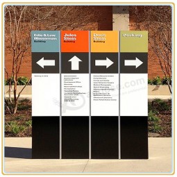 Factory direct sale top high quality Pylon Directory Sign for Business Block Directory
