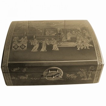 Caja de vino de lujo personalizada para embalaje y colección