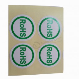 저렴한 사용자 정의 rohs 승인 자기-접착제 스티커 및 라벨 도매