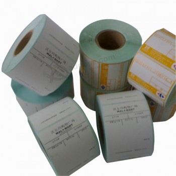 Barato pegatinas de etiqueta de papel de productos básicos al por mayor