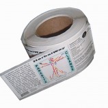 컬러 인쇄 된 저렴한 사용자 정의 자기-포장을위한 접착 성 스티커