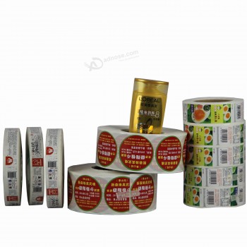 Wholesales Custom Self Adhesive Label Sticker for Shampoo Package