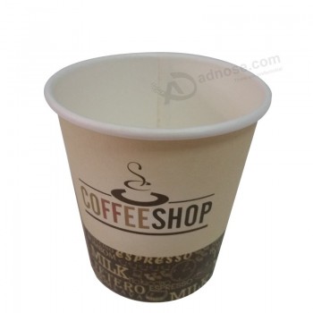 Kundenspezifische wegwerfbare heiße Kaffee-Papierschalengroßverkauf