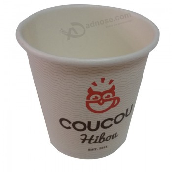 Taza de café de papel más barata del diseño personalizado con el logotipo