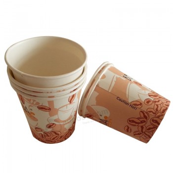 Hot Drink Custom Disposable Takeaway Paper Coffee Cups Wholesale